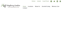 Tablet Screenshot of mayberrygardens.com